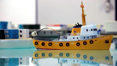 Port2Port race - die Logistikrallye mit DIY Schiffchen