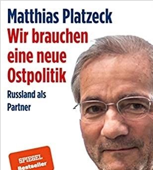 Lesung: Matthias Platzeck "Wir brauchen eine neue Ostpolitik"
