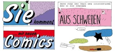 Nordischer Klang: Ausstellungseröffnung "Sie kommen!...Mit neuen Comics aus Schweden" 