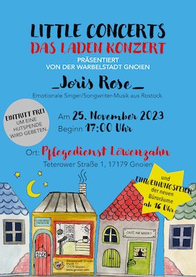 little concerts - Das Laden Konzert mit Joris Rose