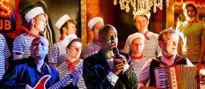 Yared Dibaba und die Schlickrutscher