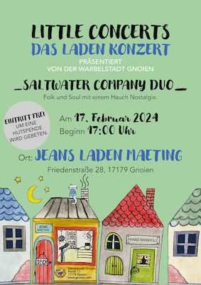 little concerts - Das Laden Konzert mit dem SALTWATER COMPANY DUO