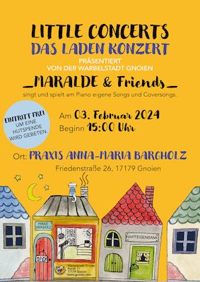 little concerts - Das Laden Konzert mit MARALDE & FRIENDS