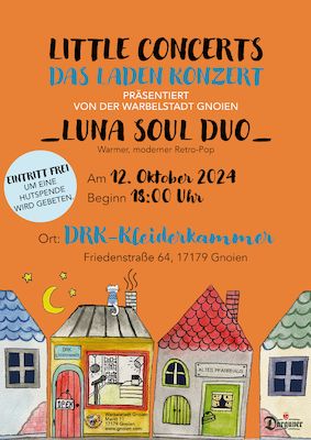 little concerts - Das Laden Konzert mit dem Luna Soul Duo