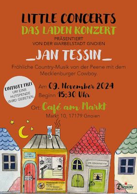 little concerts - Das Laden Konzert mit Jan Tessin