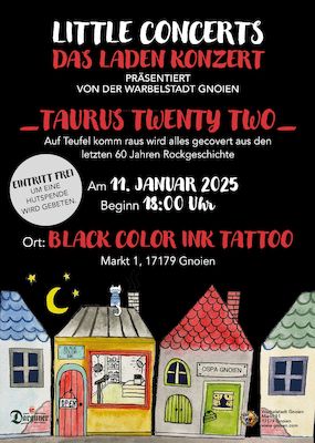 little concerts - Das Laden Konzert mit Taurus Twenty Two