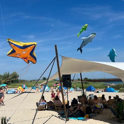 3-tägiges Drachenfest mit Strand-Lounge in Wohlenberg