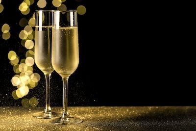 Silvestermenü mit Entertainment
