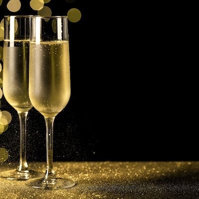 Silvesterarrangement mit Menü