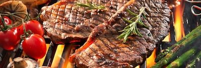 Großes Grillbuffet