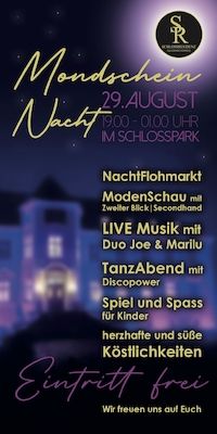 Mondscheinnacht im Schlosspark Quadenschönfeld