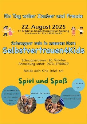Schnupperkurs "Selbstvertrauen4Kids"