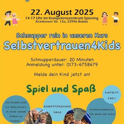 Schnupperkurs "Selbstvertrauen4Kids"