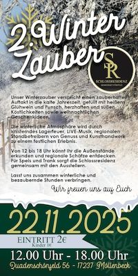 2. Winterzauber im Schlosspark Quadenschönfeld