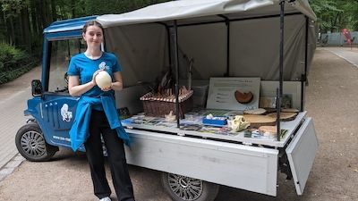 Nachhaltigkeitsmobil auf Tour