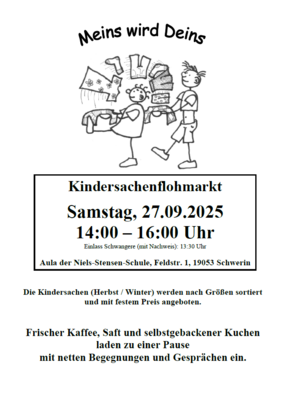 Flohmarkt „Meins wird deins“