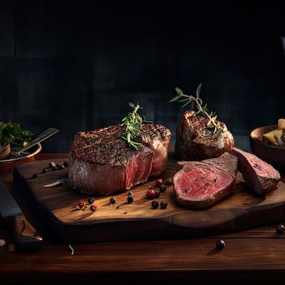 Wildspezialitäten - frisch vom Spieß