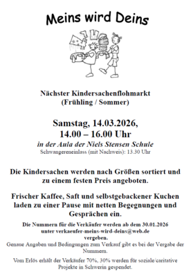 Flohmarkt „Meins wird deins“