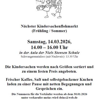 Flohmarkt „Meins wird deins“