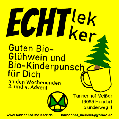 Natürliche Weihnachtsbäume und Tannengrün vom Tannenhof: Heißgetränk ab in den Wald! Aufwärmen am Lagerfeuer