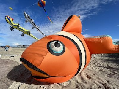 Drachenfest mit Strand-Lounge in Wohlenberg