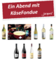 KäseFondue und Wein