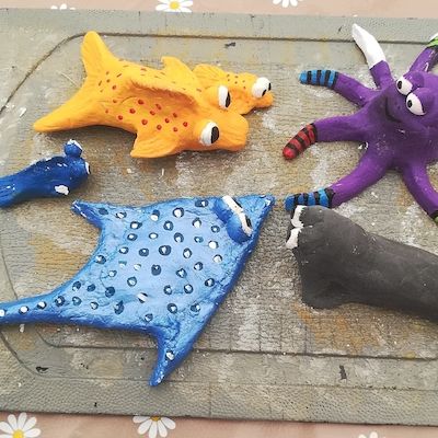 Töpfern mit Kindern