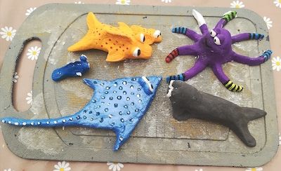 Töpfern mit Kindern