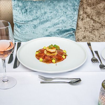 Genussmenü mit Sommelier-Weinbegleitung