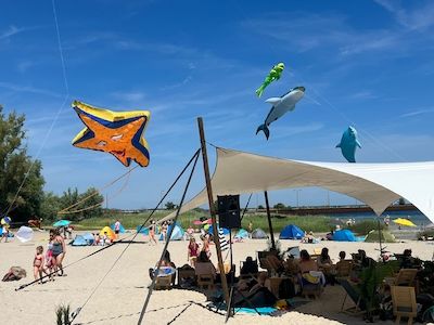 Drachenfest mit Strand-Lounge in Wohlenberg