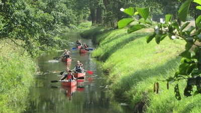 Unterwegs mit dem Rangern - Paddeltour auf der Sude
