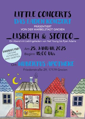 little concerts - Das Laden Konzert mit Lisbeth & Stotco