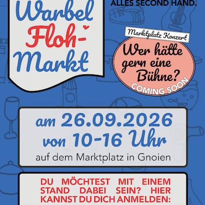 Der Warbel Floh-Markt im September