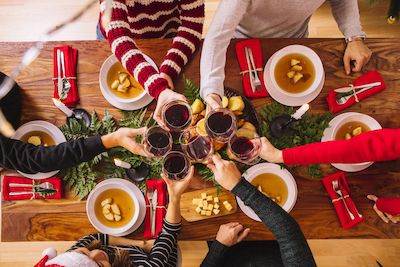 Festlicher Weihnachtsbrunch