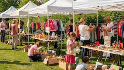 Kinderflohmarkt im Zoo Rostock