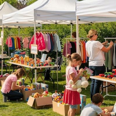 Kinderflohmarkt im Zoo Rostock