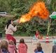 Kinder-Piratenshow am Strand